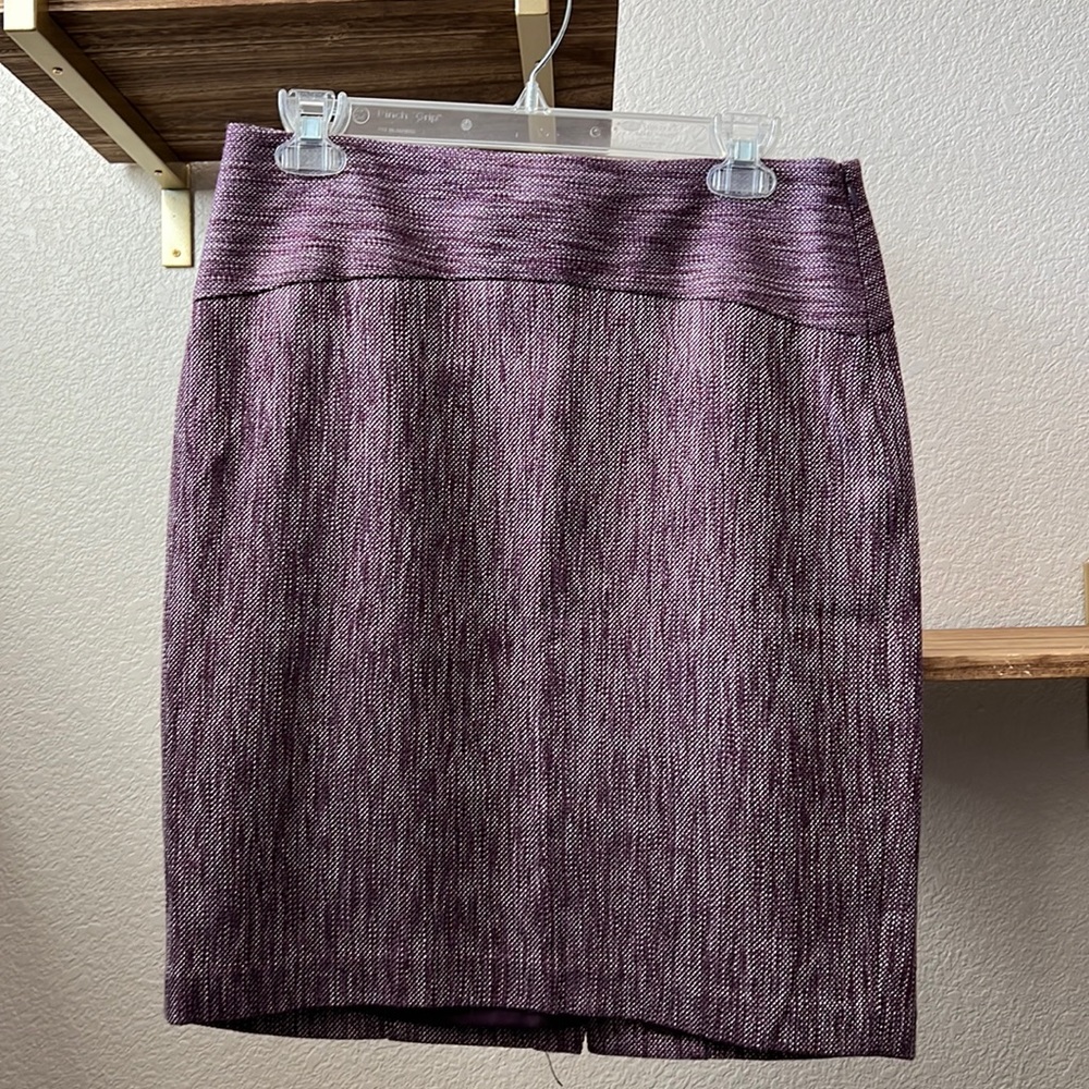 The Limited Collection purple pencil skirt